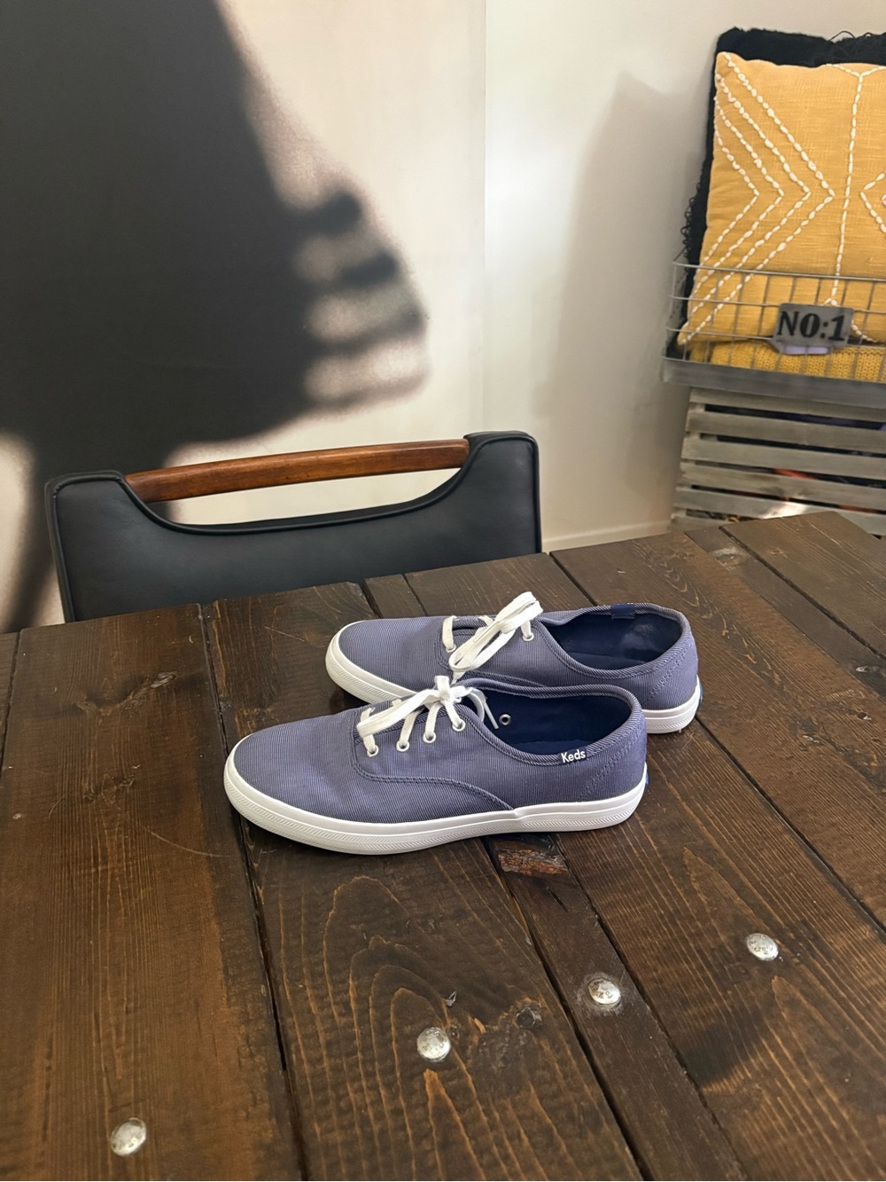 Keds Canvas Sneakers in Blue